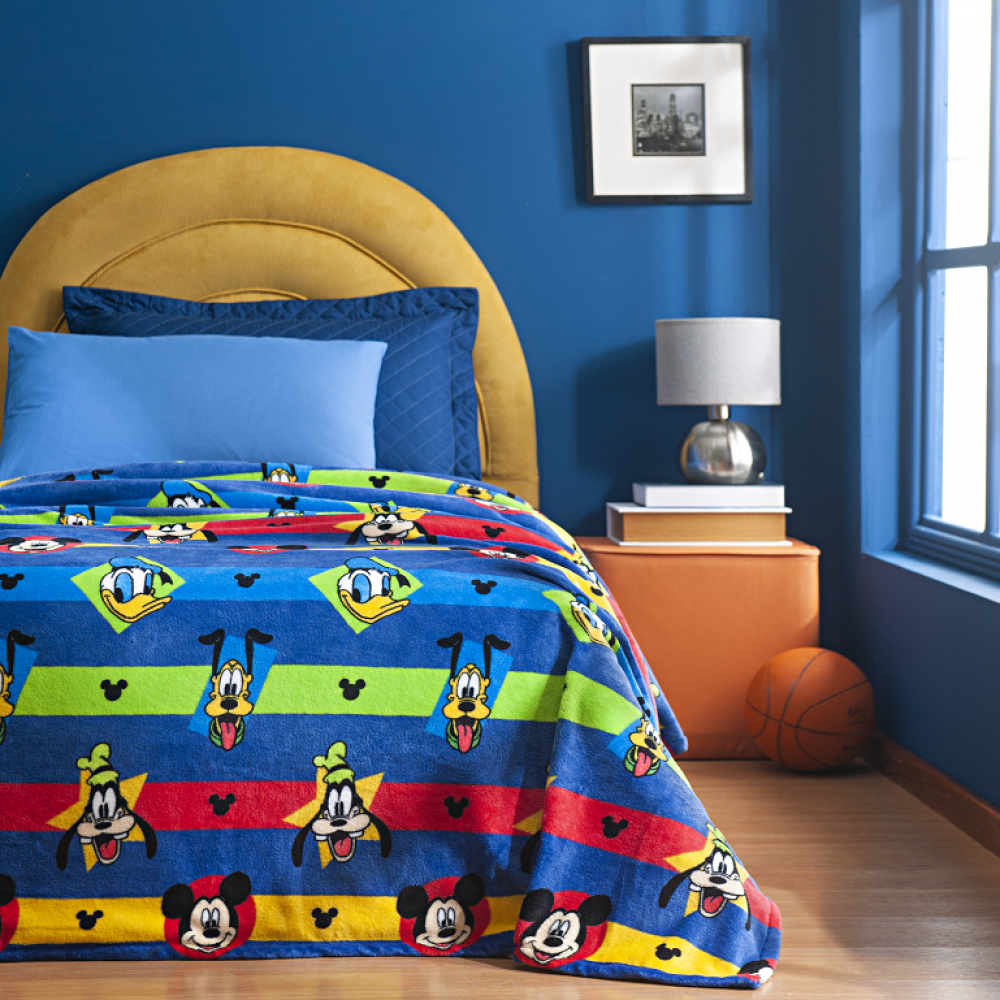 0 - Manta Flannel Mickey Amigos